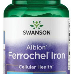 Albion Ferrochel Iron 18 Mg 180 Cápsulas Da Swanson Vitamins