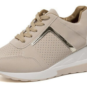 Tênis Casuais Com Cunha E Plataforma Para Mulheres