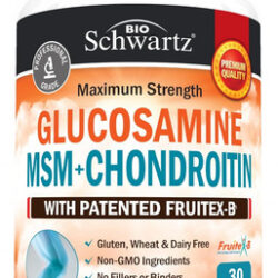 Bioschwartz Glucosamina Condroitina Msm 2110mg 90 Cápsulas
