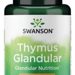 Thymus Glandular 500 Mg 60 Cápsulas Da Swanson Vitamins