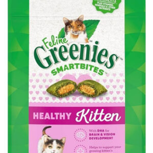 Greenies Feline Smart Bites Healthy Kitten Cat Treats Chicke