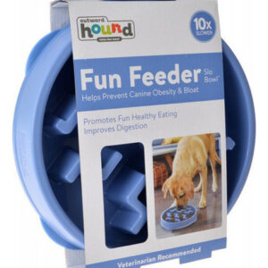 Taça Fun Feeder Slo Azul Grande 1 Unidade (11 De Diâm
