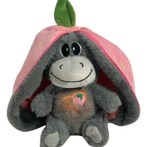 Peluche De Burro Que Respira Com Música E Luz Anti-stress