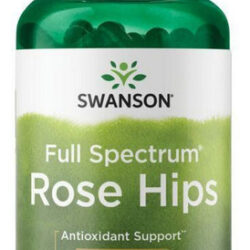 Full Spectrum Rose Hips 500 Mg 120 Cápsulas Da Swanson Vitam