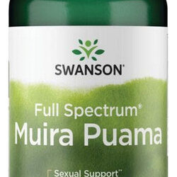 Full Spectrum Muira Puama 400 Mg 90 Cápsulas Da Swanson Vita