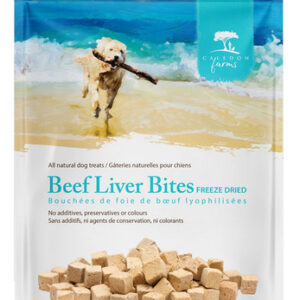 Beef Liver Bites Dog Treats De 5,3 Onças (caixa Com 4) Da Ca