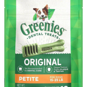 Original Teenie Dental Dog Treats Petite - 10 Guloseimas - (