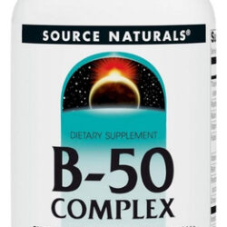 B-50 Complex 50 Mg 250 Tabs By Source Naturals