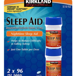 Sleep Aid 25 Mg 192 Comprimidos Importados Dos Brasil