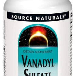 Vanadyl Sulfate 10 Mg 200 Tabs By Source Naturals