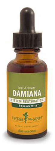 Extrato De Damiana 1 Onça Da Herb Pharm