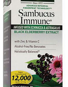 Sabugueiro Preto Sambucus Immune 8 Onças Da Nature's Answer
