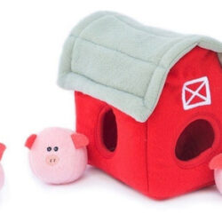 Celeiro De Brinquedos Para Cães Zippypaws Zippy Burrow Com B