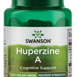 Huperzine A, Força Máxima, 200 Mcg, 30 Cápsulas Da Swanson V