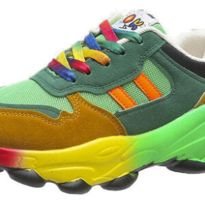 Tamanho Platform Dad Shoes Casual Color Sole Flatwood's Stoc