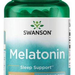 Melatonina 3 Mg 120 Cápsulas Da Swanson Vitamins
