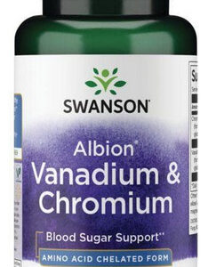 Albion, Vanádio E Cromo, 60 Cápsulas Vegetais Da Swanson Vit