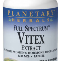 Extrato De Vitex Full Spectrum 120 Comprimidos Da Planetary