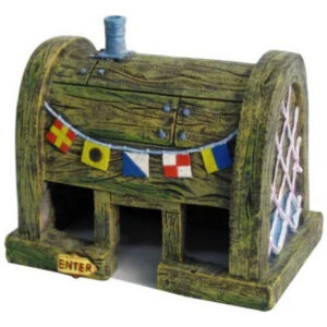 Decoração De Aquário Grande Do Restaurante Krusty Krab (2,5