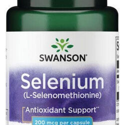 Selênio 200 Mcg 120 Cápsulas Da Swanson Vitamins