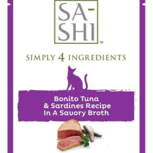 Bolsa De Atum E Sardinha Sashi Para Comida Para Gatos De 1,7