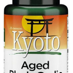 Alho Preto Envelhecido 650 Mg 30 Cápsulas Da Swanson Vitamin