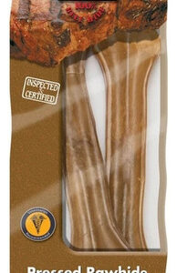 Osso De Couro Cru Natural De 8,5 Polegadas E 2 Unidades, Da