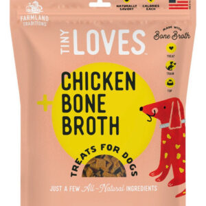 Farmland Traditions Tiny Loves Chicken W/bone Broth Dog Tea