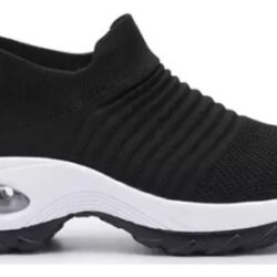 Sapatos Respiráveis De Alta Elasticidade E Tamanho Grande