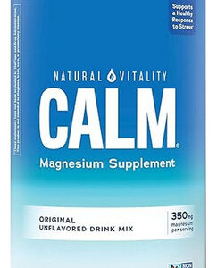 Calm Original, Sem Sabor, 16 Onças Da Natural Vitality