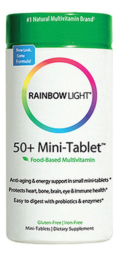 Multivitamínico À Base De Alimentos Com Mais De 50 Minicompr