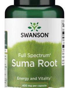 Full Spectrum Suma Root 400 Mg 60 Cápsulas Da Swanson Vitami