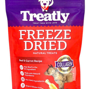 Petiscos Liofilizados Para Cães, Carne Bovina E Cenoura, 3 O