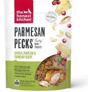 Mini Guloseimas Para Cães Com Parmesan Pecks, Frango E Cranb