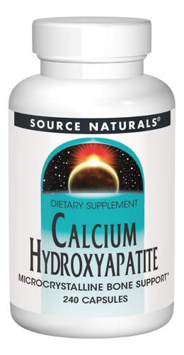 Calcium Hydroxyapatite 240 Caps By Source Naturals