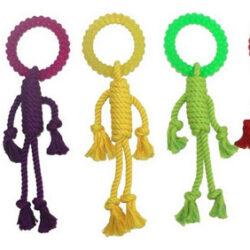 Brinquedo Multipet Nuts For Knots Rope Man Dog, 1 Cada /12 P