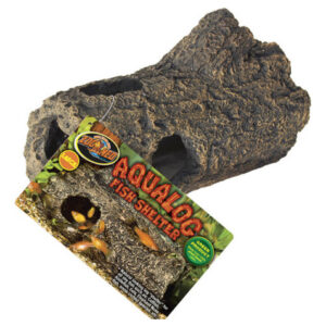 Abrigo De Peixes Zoo Med Aqualog Brown, 1 Cada/grande Da Zoo