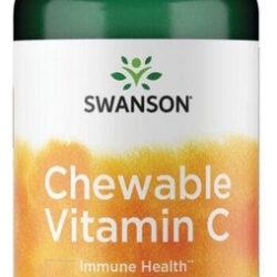 Vitamina C Mastigável, Sabor Natural De Cereja, 60 Unidades,
