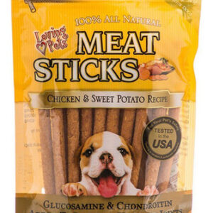 Petiscos Para Cães Meat Sticks - Frango E Batata Doce 8 Onça