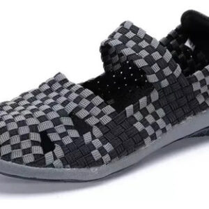 Sandálias Ortopédicas Confortáveis De Tecido Aberto