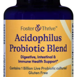 Mistura Probiótica Acidophilus 90 Cápsulas Da Foster And Thr