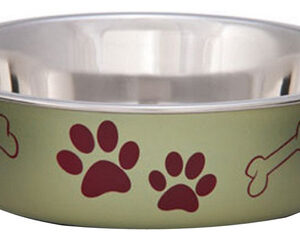 Tigela Metálica Para Cães Loving Pets, Alcachofra, Grande Da