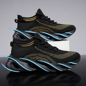 Sapatos Esportivos Masculinos Casuais, Moda De Outono, Respi