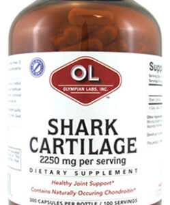 Shark Cartilage 300 Cápsulas Da Olympian Labs