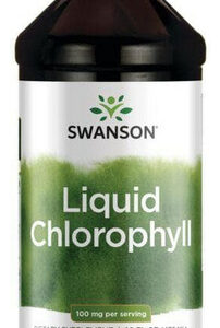Clorofila Líquida 100 Mg 16 Onças Da Swanson Vitamins