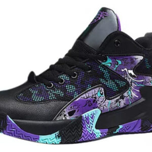 Tênis De Basquete Cano Alto Leve De Malha E Respirável Novo