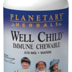 Bolacha Mastigável Well Child Immune 120 Wafers Da Planetary