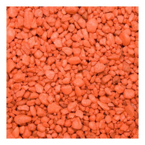 Aquário Estes Spectrastone Permaglo Gravel Orange, 1 Cada/5