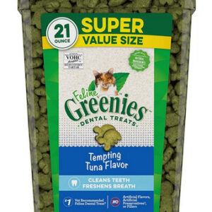 Greenies Feline Dental Treats, Sabor Tentador De Atum, 21 On