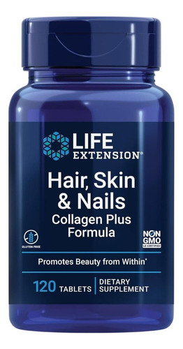 Fórmula Hair-skin & Nails Collagen Plus 120 Comprimidos Da L